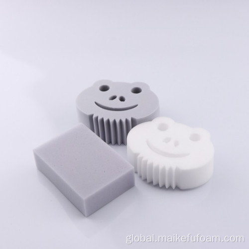 Eraser Sponge Compressed Nano Melamine Foam Cartoon animal shape Supplier